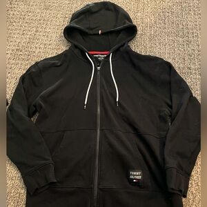Black zip up jacket
